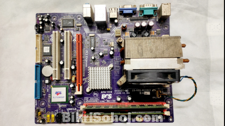 Intel Pentium D (Duel Core), ECS 945 Mobo, 2GB RAM